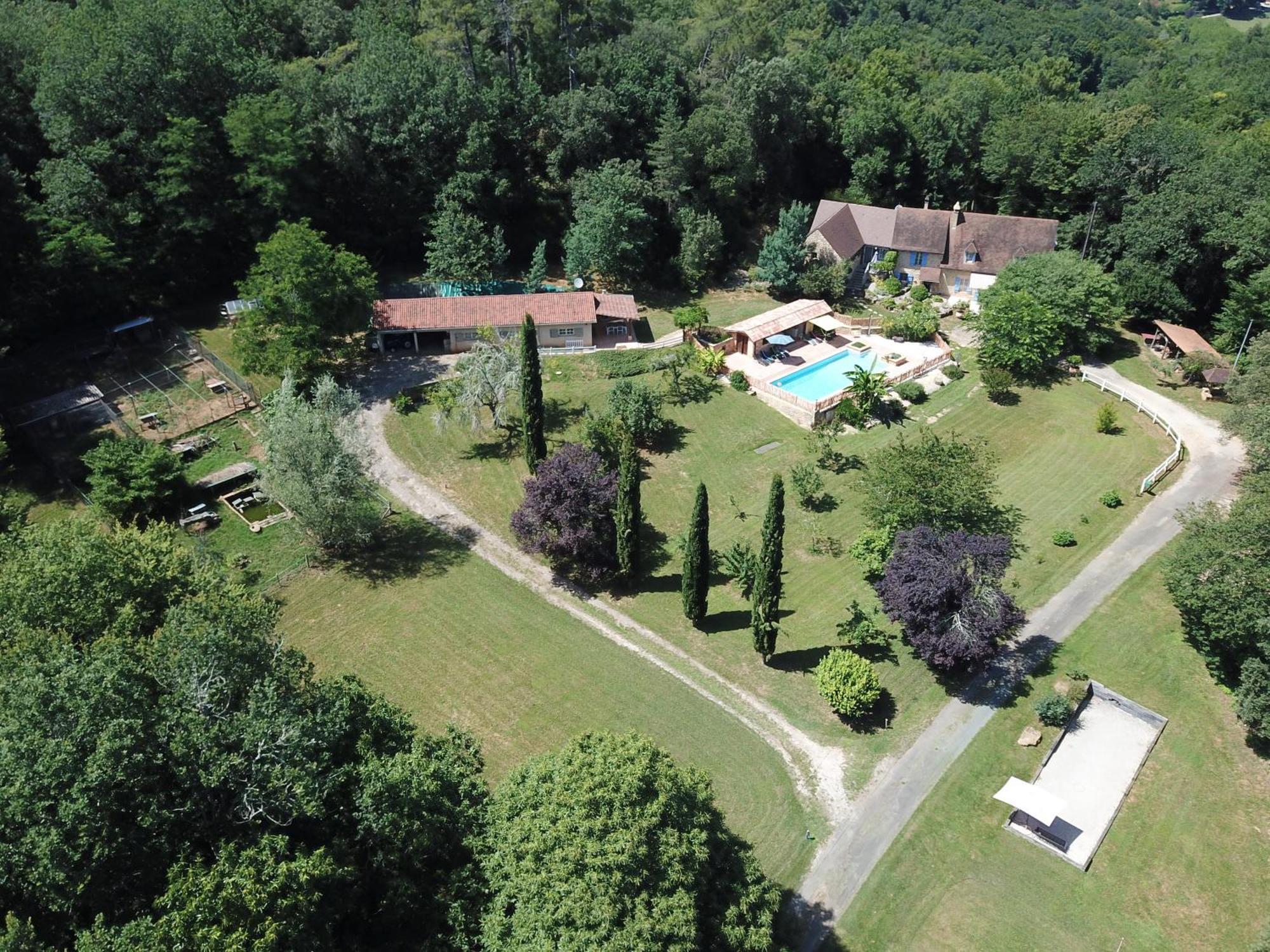 Domaine Du Bancourel Panzió Calviac-en-Perigord Kültér fotó